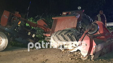 Δύο ανήλικοι τραυματίες μετά από πτώσεις από τρακτέρ, στον Πύργο Ηλείας