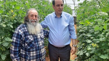 Με αγρότες του Τυμπακίου συναντήθηκe ο Γιώργος Επιτροπάκης