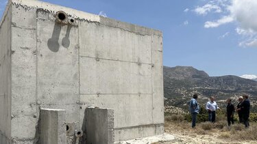 Έτοιμη η νέα δεξαμενή ύδρευσης στην περιοχή  «Σταυριά» ΒΔ του φράγματος Μπραμιανών