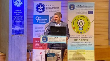 Ο Λ. Αυγενάκης στο 9ο Διεθνές Επιστημονικό Συνέδριο του ΙΑΚΕ