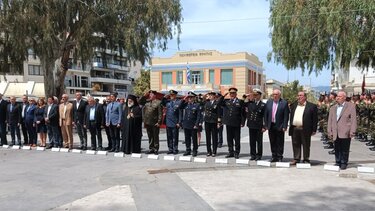 Περιφέρεια, Αρχές, φορείς τίμησαν την επέτειο των Εθνικών Αγώνων και της Εθνικής Αντίστασης κατά του ναζισμού και του φασισμού