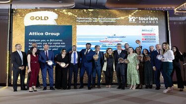 Δέκα βραβεία για την Attica Group στα Tourism Awards 2023