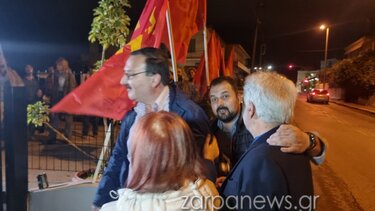 Γλέντι στο ΚΚΕ στα Χανιά για το εκλογικό αποτέλεσμα και την πιθανότητα να βγάλουν βουλευτή στο νομό