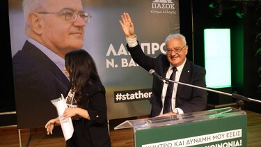 Μήνυμα νίκης για το ΠΑΣΟΚ ΚΙΝΑΛ στην μεγάλη συγκέντρωση του Λάμπρου Βαμβακά