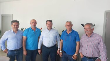 Συνάντηση Δημάρχου Χερσονήσου με το προεδρείο του Συλλόγου Ενοικιαστών Αυτοκινήτων Ανατ. Κρήτης 