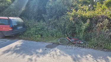 Αυτοκίνητο συγκρούστηκε με ποδήλατο, στο νοσοκομείο ένα άτομο