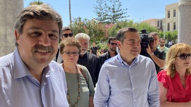 Τσίπρας στο Ρέθυμνο: "Να μην αμελήσουμε τον πρωτογενή τομέα - όλοι παρόντες για την επόμενη μέρα"