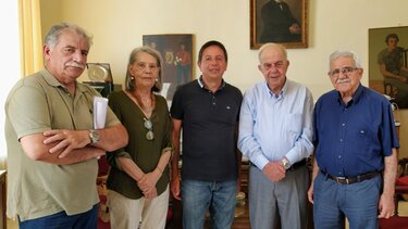 Μία πολύ σημαντική δωρεά δέχτηκε η Βικελαία Δημοτική Βιβλιοθήκη Ηρακλείου