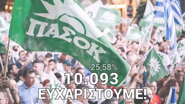 "Ευχαριστώ" από τη Νομαρχική Επιτροπή Εκλογικού Αγώνα Λασιθίου του ΠΑΣΟΚ