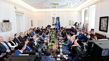 Το πρώτο υπουργικό συμβούλιο της νέας κυβέρνησης