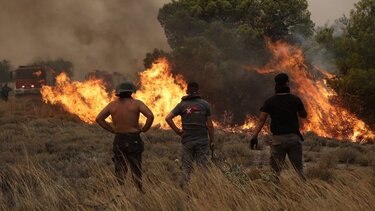 Πυρκαγιές-Καύσωνας: Γιατί η Τετάρτη θα είναι η χειρότερη μέρα