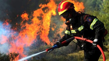 Φωτιά στην περιοχή της Αράχωβας στον Ταΰγετο