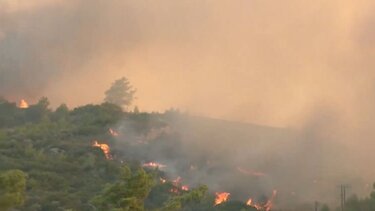  Φωτιά στη Ρόδο: Εκκενώνονται Γεννάδι και Βάτι - Κάηκαν σπίτια στο χωριό Ασκληπιείο