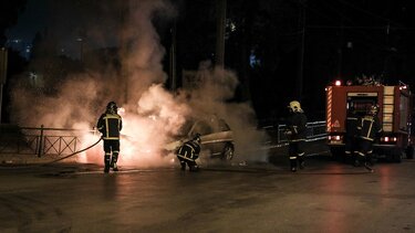 "Λαμπάδιασε" αυτοκίνητο στο Ηράκλειο