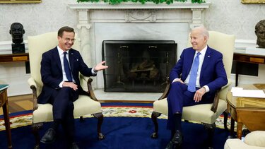 Ο Μπάιντεν «ανυπομονεί» για την ένταξη της Σουηδίας στο ΝΑΤΟ