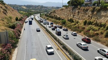 Το τροχαίο προκάλεσε ουρά χιλιομέτρων στον ΒΟΑΚ