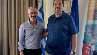 Με τον Διευθύνοντα Σύμβουλο του ΟΛΗ συναντήθηκε ο Γιάννης Αναστασάκης