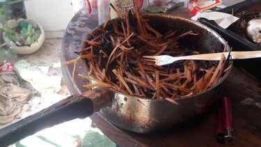 Εγκλωβίστηκε στη φωτιά στην προσπάθεια της να μαγειρέψει- Φωτογραφίες