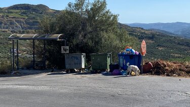 Αδέσποτα, σκουπίδια και προσανάμματα παντού!