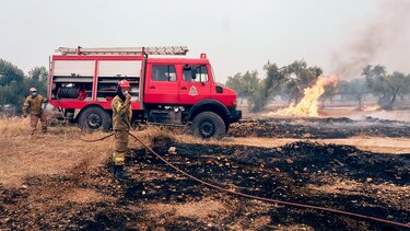 Δυτ. Φθιώτιδα: Σε επιφυλακή οι πυροσβεστικές δυνάμεις για πιθανές αναζωπυρώσεις