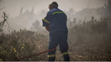  Σε εξέλιξη πυρκαγιά σε ΧΥΤΑ στην Αστυπάλαια 