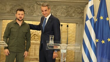 Ζελένσκι: Τα πέντε αποτελέσματα των συνομιλιών μας με τον Κυριάκο Μητσοτάκη