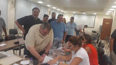 Η νέα Διοίκηση του Συλλόγου Κρεοπωλών Ν. Χανίων