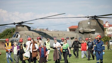 Περισσότεροι από 1.100 απεγκλωβισμοί από τις Ένοπλες Δυνάμεις