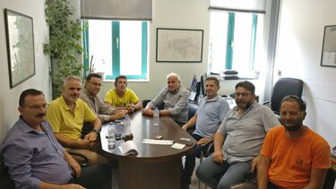 Περιοδεία της «Λαϊκής Συσπείρωσης» στις εγκαταστάσεις της ΔΕΥΑΗ 