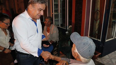 Περιοδείες του Γιώργου Μεραμβελιωτάκη στο Δήμο Χερσονήσου