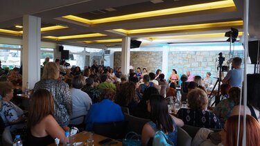 Τα παραλειπόμενα από την «ζωντανή» συνέντευξη Καλοκαιρινού στο Μαρίνα