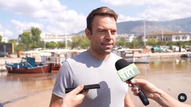 Στη Θεσσαλία ο Στ. Κασσελάκης: "Ζούμε την κατάρρευση του «επιτελικού» κράτους"