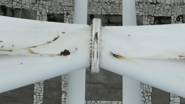 Καλατράβα: Πώς είναι σήμερα - Drone πετά πάνω από το στέγαστρο