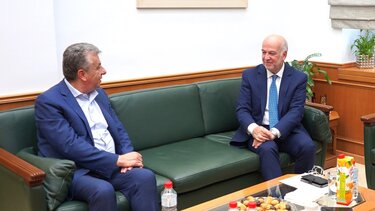 Στον Περιφερειάρχη Κρήτης ο Υπουργός Δικαιοσύνης