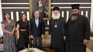 Ο Μητροπολίτης ενημερώθηκε για την ολοκλήρωση του Δημοτικού Γηροκομείου