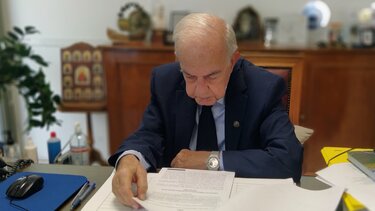 Υπογραφή σύμβασης για την κατασκευή υπερυψωμένων διαβάσεων πεζών στον Δήμο Ηρακλείου