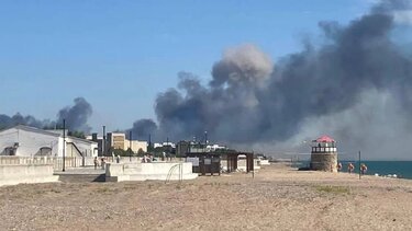  Το Κίεβο δηλώνει ότι έπληξε ναυπηγείο στην κατεχόμενη από τη Ρωσία Κριμαία