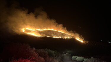 Υπό έλεγχο η φωτιά στο Παρθένι: Δεν υπάρχει ενεργό μέτωπο - Δείτε βίντεο και φωτογραφίες