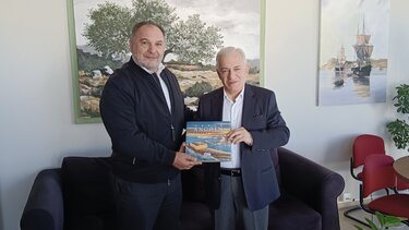 Συνάντηση του Προέδρου της ΚΕΔΕ με τον Πρόεδρο της ΠΕΔ Κρήτης