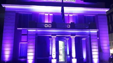 Στα μωβ η Περιφέρεια Κρήτης για την Παγκόσμια Ημέρα κατά του καρκίνου του παγκρέατος