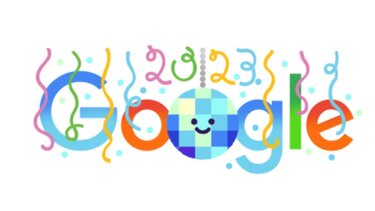 Η Google αποχαιρετά το 2023 με ένα γιορτινό doodle