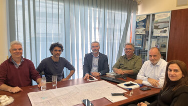 Επίσκεψη Μανόλη Χνάρη στον Οργανισμό Ανάπτυξης Κρήτης