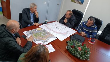 Τεχνική σύσκεψη για τα έργα στο λιμάνι των Σφακίων