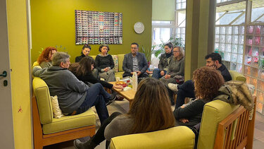 Συνάντηση του ΚΚΕ με εργαζόμενους του ΚΕΘΕΑ