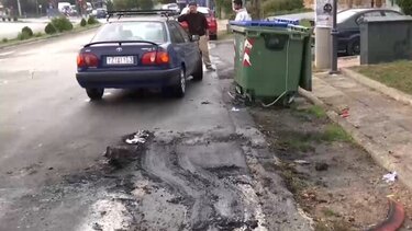 Μενίδι: Έρευνες για τoν απανθρακωμένο άντρα που εντοπίστηκε σε καμμένο αυτοκίνητο