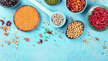 Το όσπριο υπερτροφή που είναι πλούσιο σε βιταμίνες