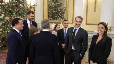 Ορκίστηκαν οι νέοι υπουργοί ενώπιον Μητσοτάκη και Σακελλαροπούλου