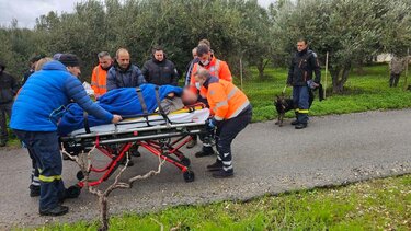 Η Άρτεμις, ο σκύλος της ΕΜΑΚ, εντόπισε τον 73χρονο που είχε χαθεί