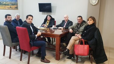 Συνάντηση του Δημάρχου Οροπεδίου με στελέχη της Eurobank 