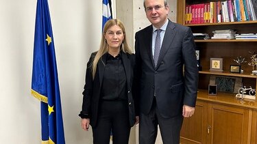 Συνάντηση Χατζηδάκη - Βολουδάκη